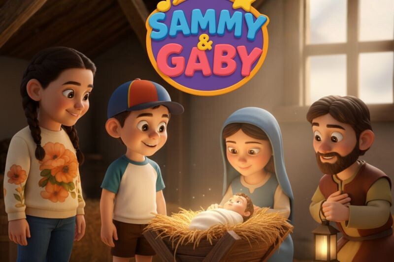 Children's duo Sammy & Gaby premieres Christmas carol