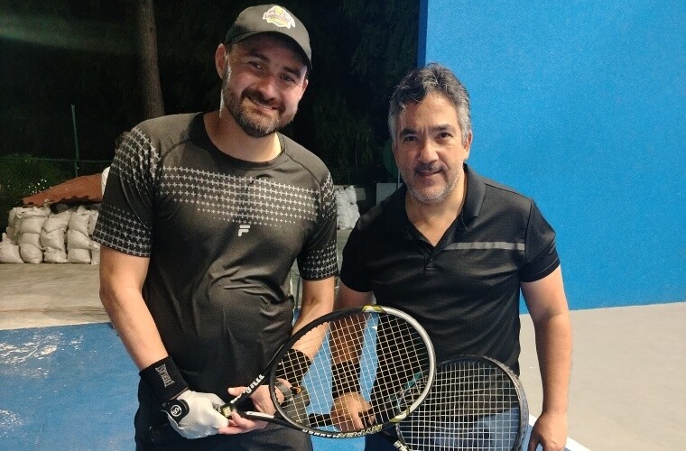 Panamanian duo wins national frontenis tournament