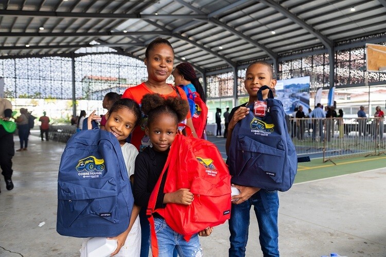 Colón Mayor and Cobre Panamá Support Back-to-School