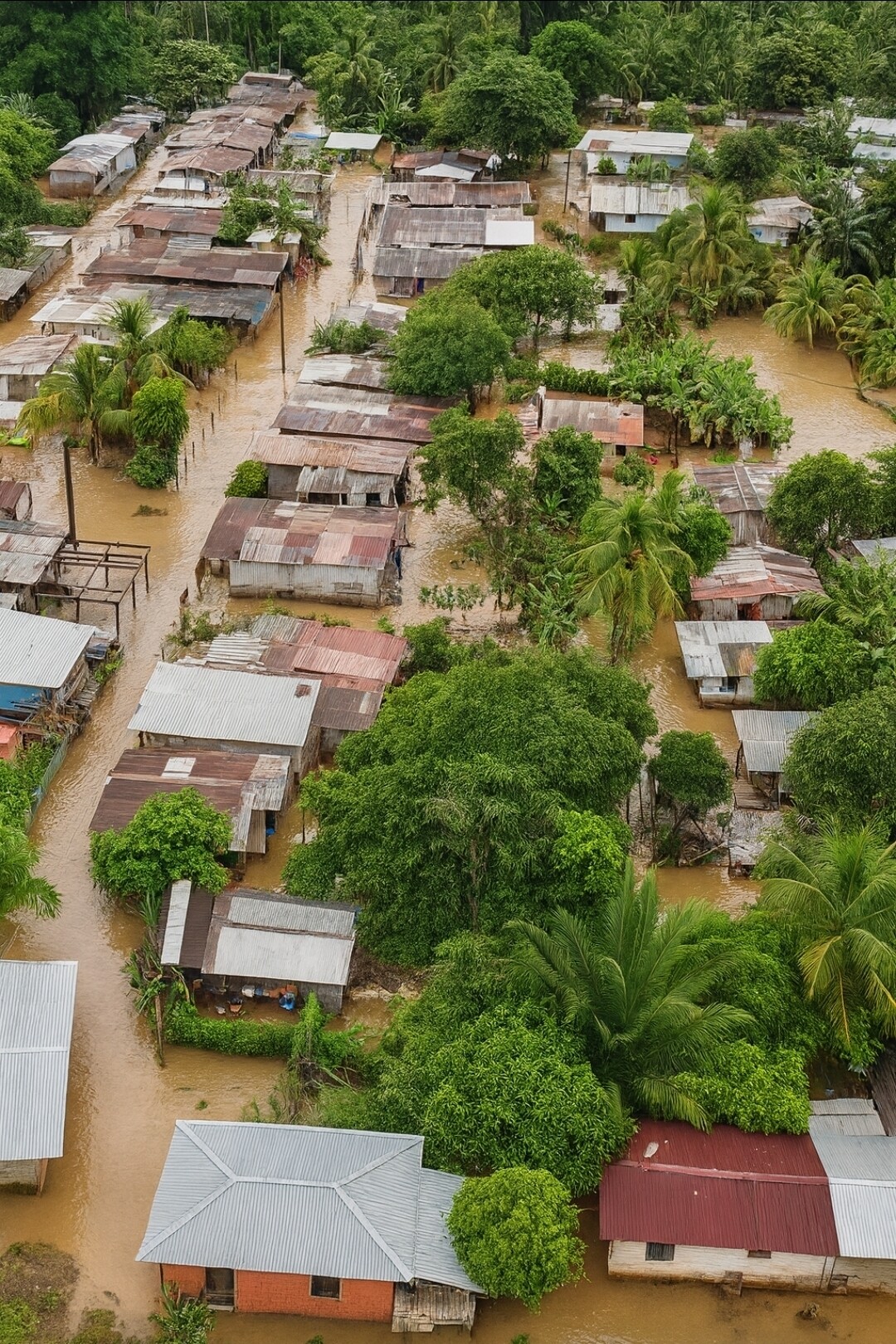 Дожди в Дарьене: целые communities оказались под водой