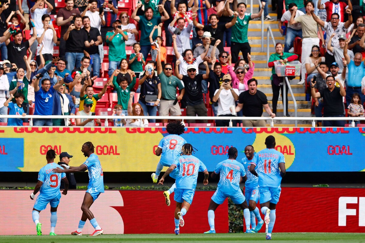 La selección de DR Congo clasifica al Mundial