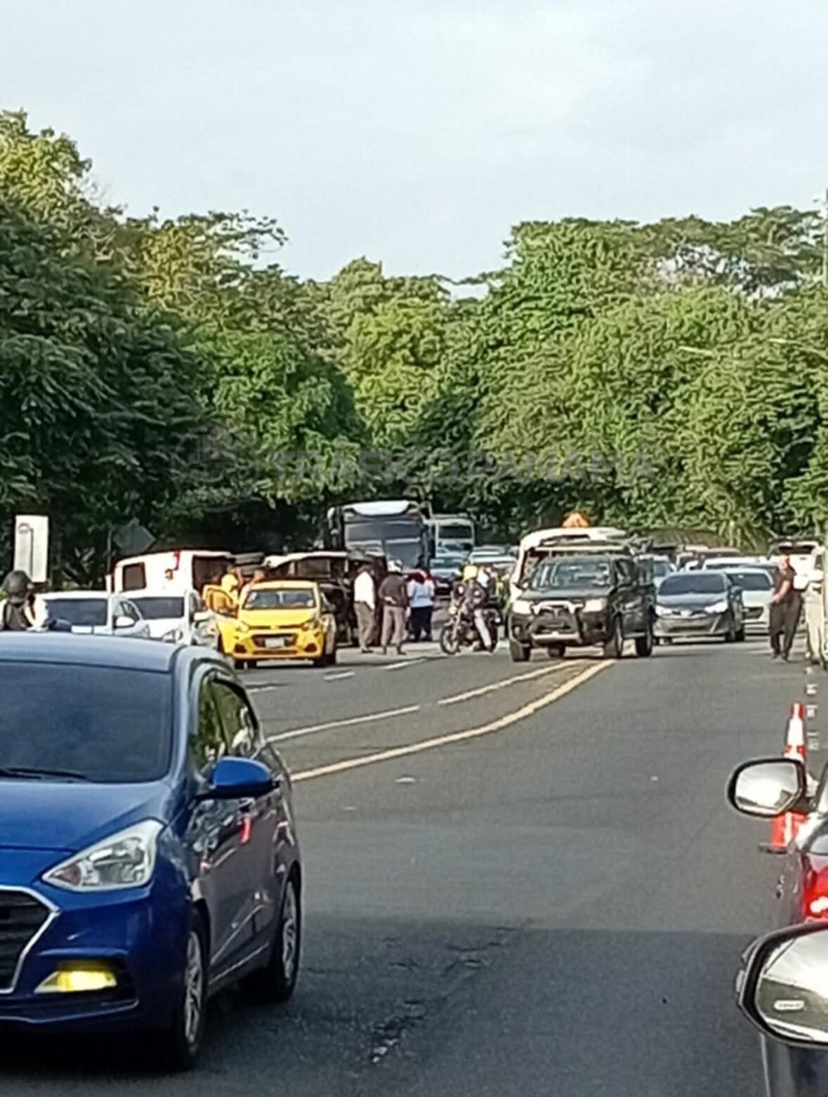 Vehicle accident on Bridge of the Americas leaves 28 injured