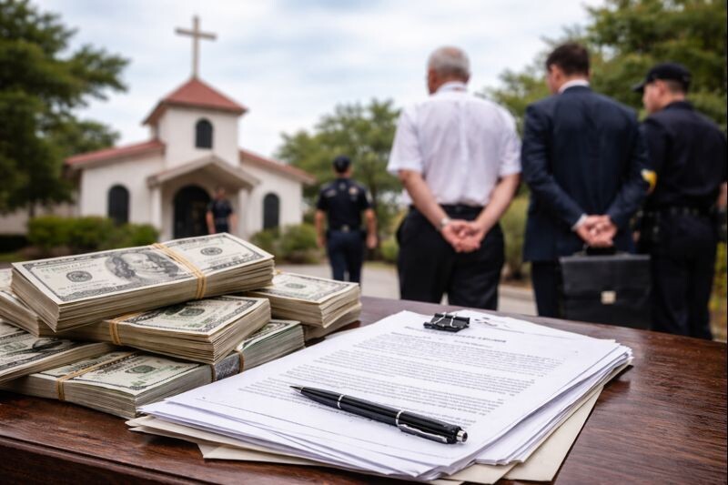 Lawyer and Pastor Defraud Church of $1.5 Million