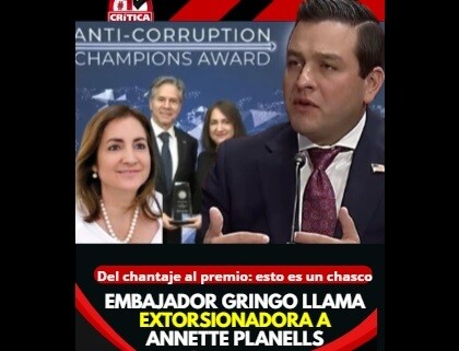 U.S. Ambassador in Panama Calls Ex-Director 'Extortionist'