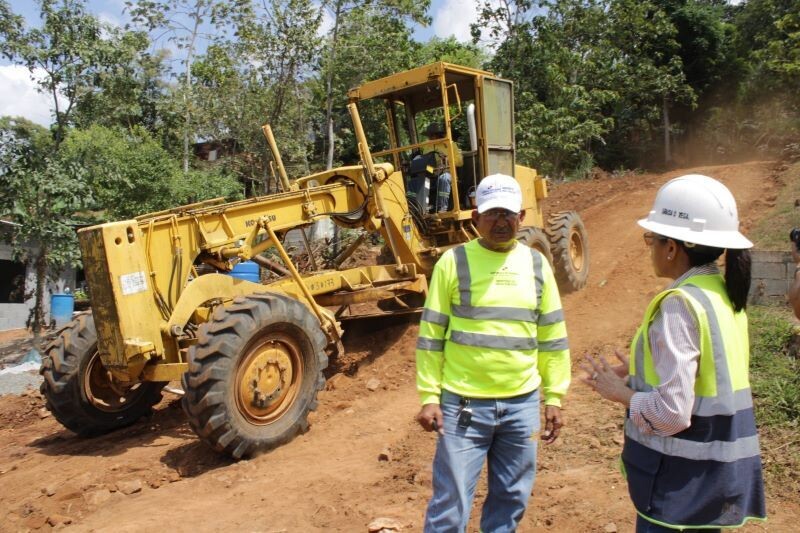Road Works in Vista Mar Sector