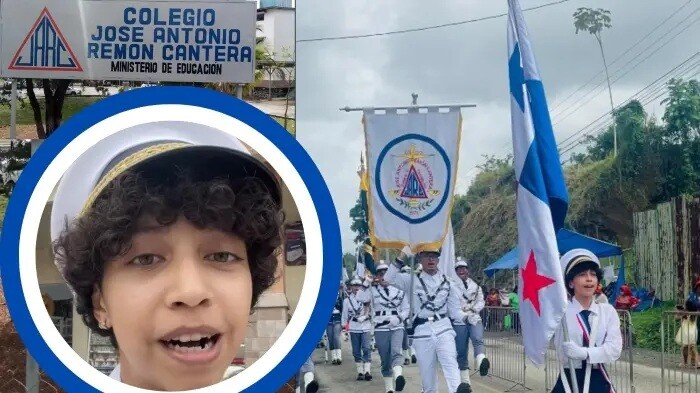 Rosanel Quiroga Proudly Carries the Flag and Receives a University Scholarship