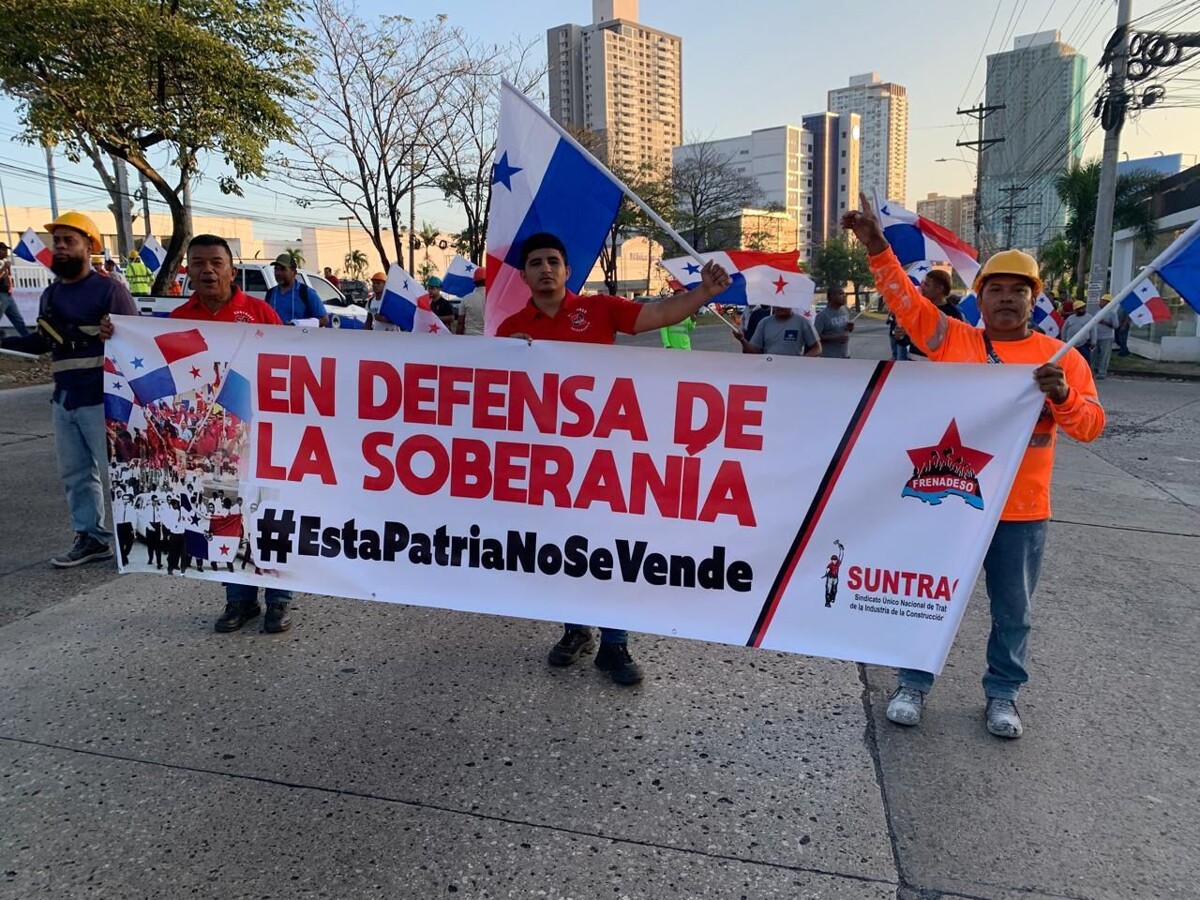 Workers Demand Sovereignty in Panama