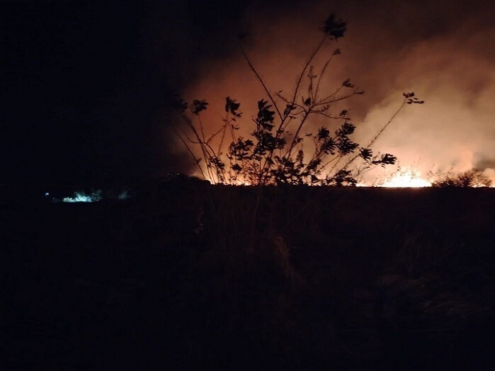 Firefighters Battle Vegetation Fire in Coclé for Over Six Hours