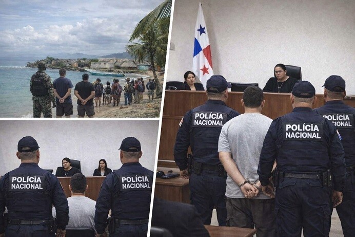 两名外国人在巴拿马因非法移民被捕