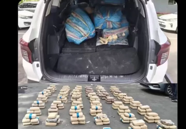 Man Arrested With Eight Packages of Suspected Illicit Substances