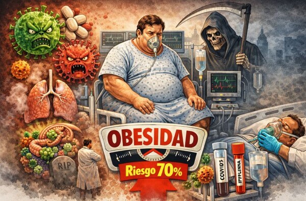 Obesity Increases Infection Death Risk by 70%