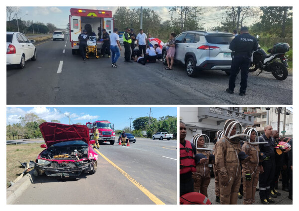 Panama: Fire Corps Handles 390 Emergencies During Festivities