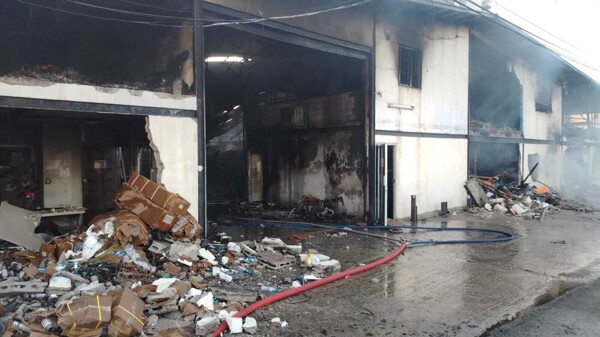 Firefighters locate body inside burned building