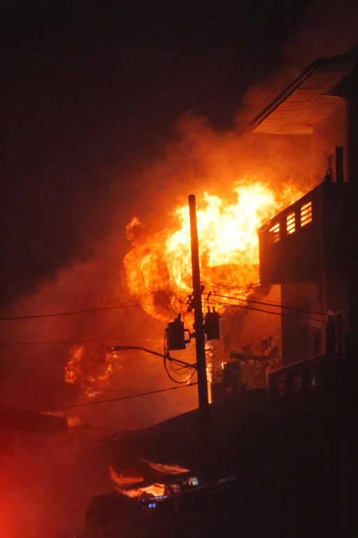 Miviot conducts social survey of families affected by fire in Colón