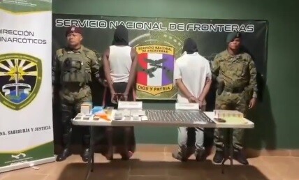 Caen con 'cocaína rosada' en Darién