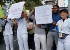 Medical Students Protest in Panama Over Unsigned Contracts
