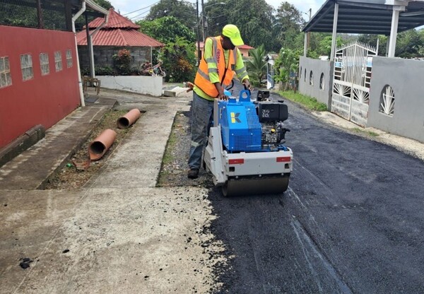 After 25 Years, Streets in Sabanitas Are Finally Repaired