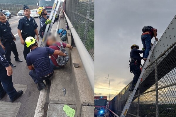 Man Saved After Attempting Suicide on Bridge of the Americas
