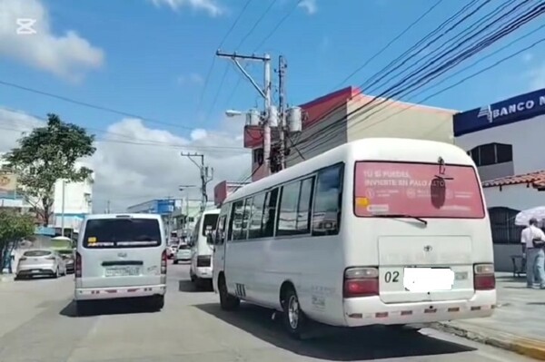 Call to Order Public Transport in Penonomé