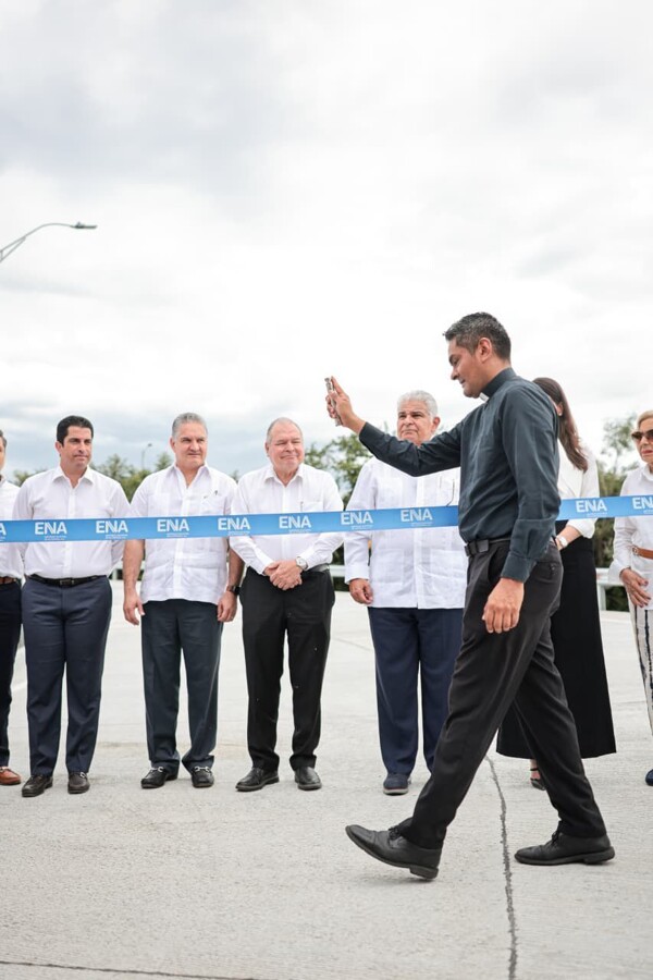 Panama's President Inaugurates New South Corridor Access Ramp