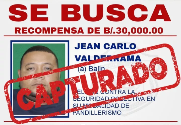 ‘Balín’ Captured in Medellín Colombia: ‘Most Wanted’ for Gang Activity in Panama
