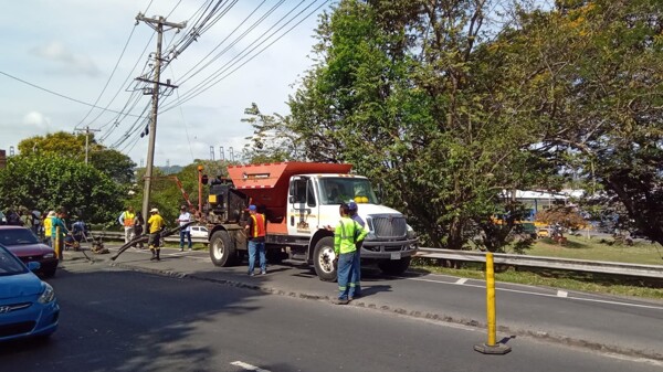 MOP enables durapatcher trucks for quick paving