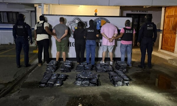 At Tocumen Airport: Three Americans arrested with 217 kg of drugs