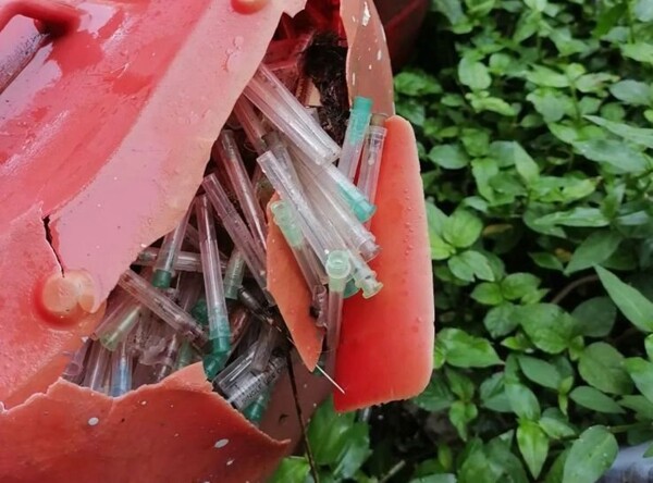 Clinical Waste Found in Los Libertadores
