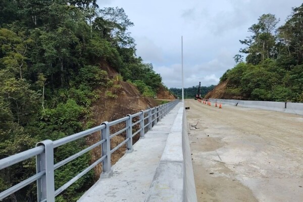 MOP сообщает о 74% прогрессе в строительстве дороги Явица-Пиногана в Дарьене