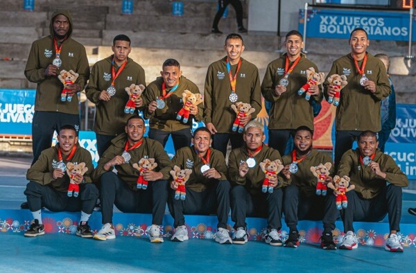 Panama wins silver in men's futsal at Bolivarian Games
