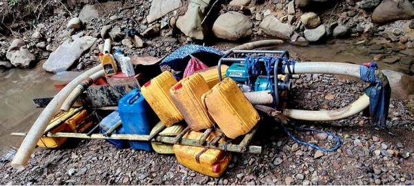 Caen cuatro por minería ilegal en Darién