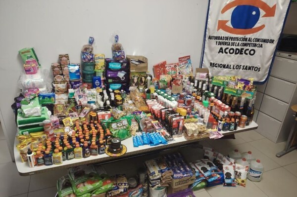 Acodeco Seizes Over 1,000 Expired Products in Los Santos