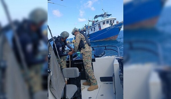 Rescue of Fishing Vessel in Panama