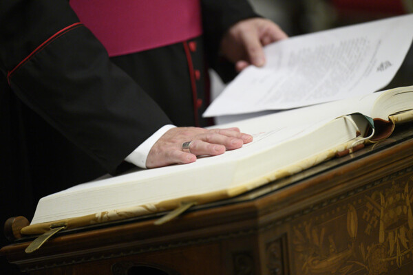 Cardinals Take an Oath in the Conclave