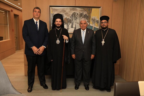 Panama's President Discusses Historic Visit of the Patriarch of Alexandria