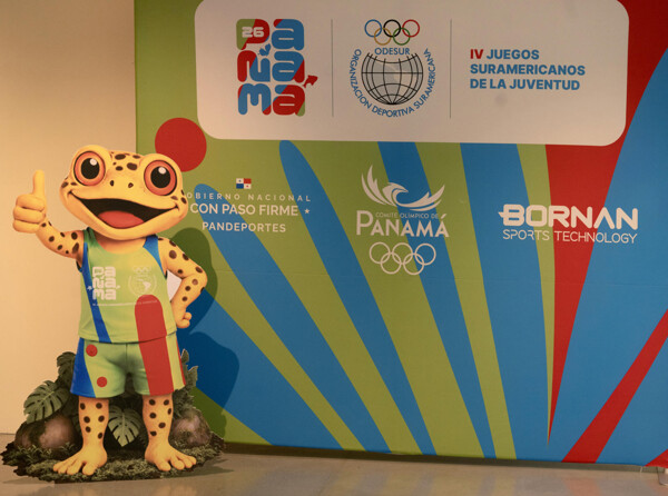 Antón, Panamanian Golden Frog, to be Mascot for 2026 South American Youth Games