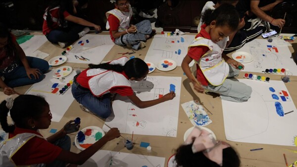 Children Shine in Art and Patriotism Workshop