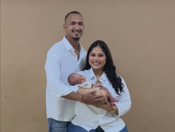 Tatiana Vélez introduces her son Luis Manuel