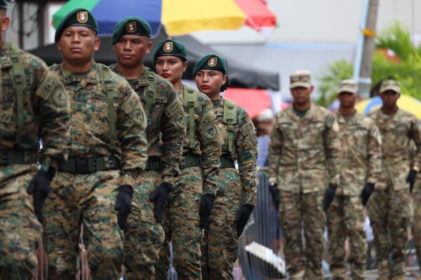 Start of November 9th Festivities in Santiago