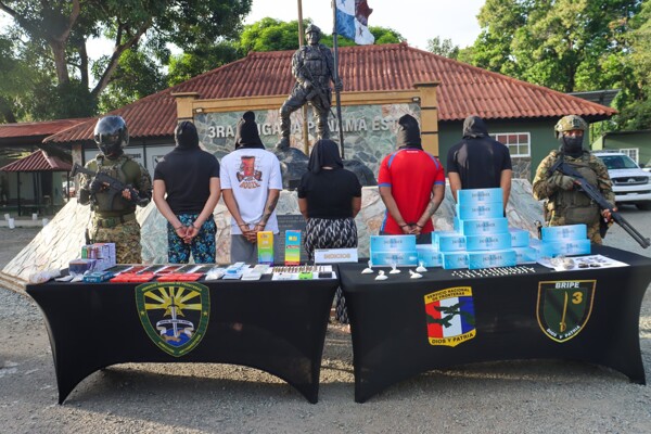 Five Apprehended for Micro-Trafficking in Panama