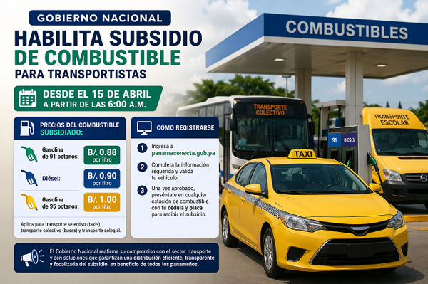 Panama Implements Fuel Subsidy for Transport Sector