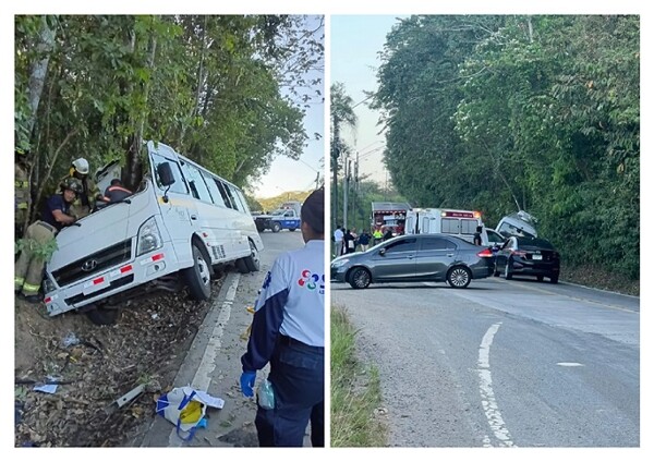 Two Seriously Injured in Traffic Accident in Panama
