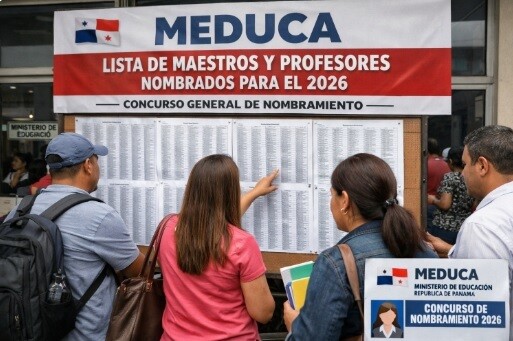 Meduca publica la lista de nuevos docentes para 2026
