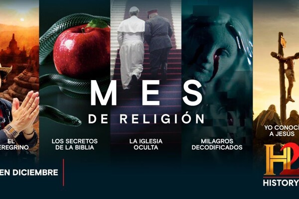 HISTORY 2 представляет «Религиозный спецвыпуск» с тремя сериалами о вере и тайнах в декабре