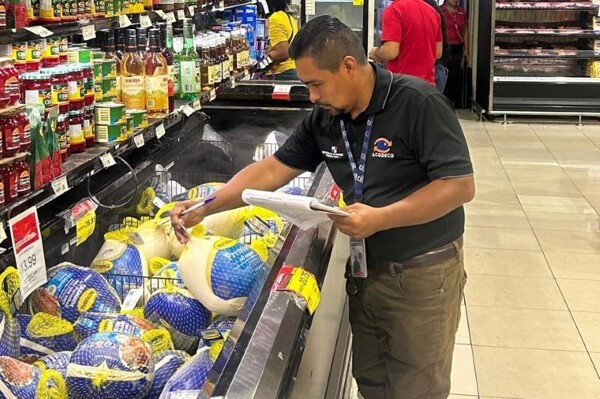 Acodeco publishes price monitoring of hams and turkeys for the Christmas season