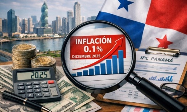 Panamá registra una inflación del 0,1 % en diciembre de 2025