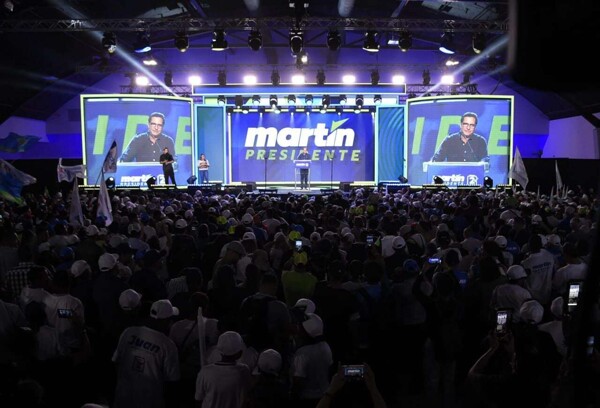 Мартин Торрихос запускает кампанию на пост президента на выборах в Панаме
