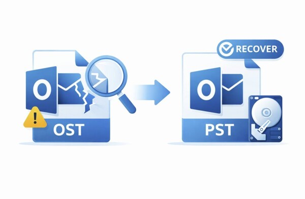 如何使用免费转换工具恢复孤立 OST 文件中的数据