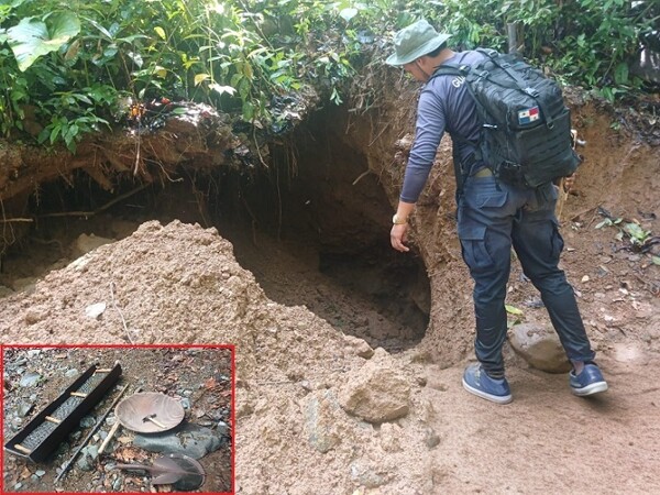 查戈雷斯公园非法采矿案两人被捕