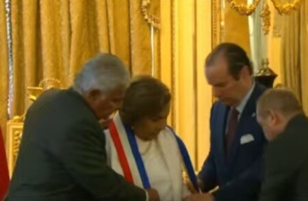 Panama Governor Awarded Highest National Honor